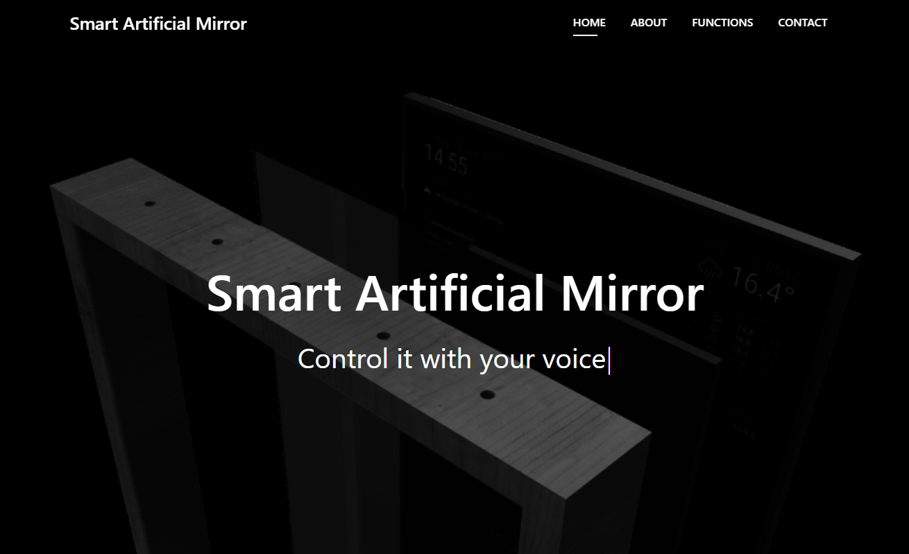 Smart Artificial Mirror
